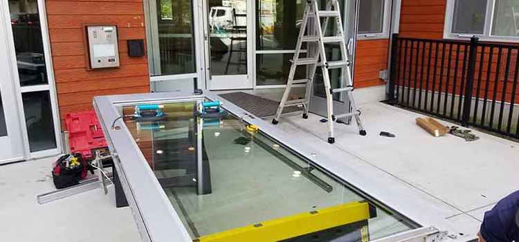 storefront door glass replacement Lake Magdalene